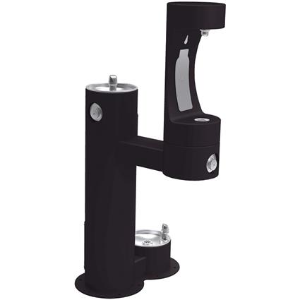 Outdoor Bottle Filling Stn Bi-Level BLK