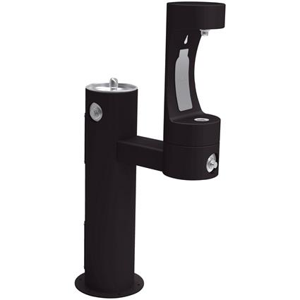Outdoor Bottle Filling Station FR BLK