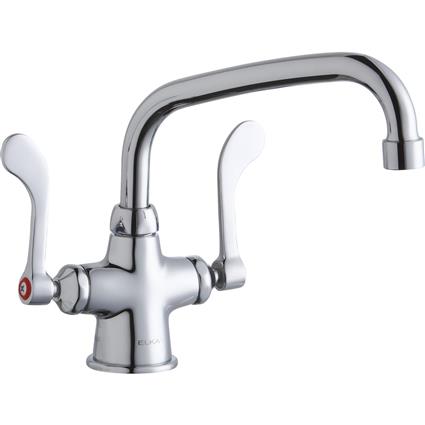 1 Hole Faucet w/8" Arc Tube Spout CR
