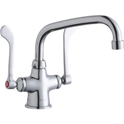 1 Hole Faucet w/8" Arc Tube Spout CR