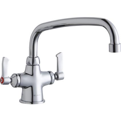 1 Hole Faucet w/10" Arc Tube Spout CR