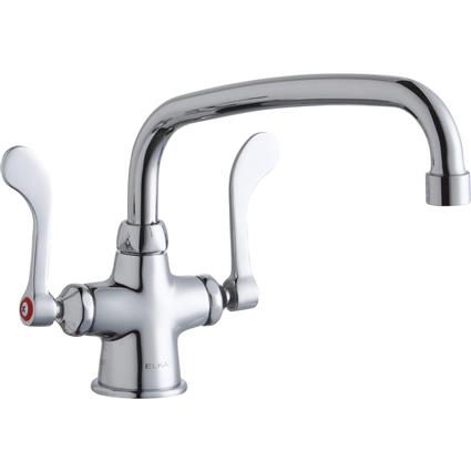 1 Hole Faucet w/10" Arc Tube Spout CR