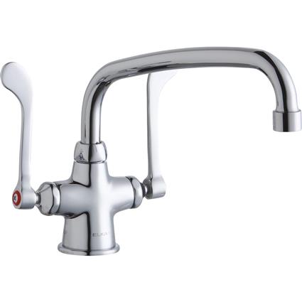1 Hole Faucet w/10" Arc Tube Spout CR