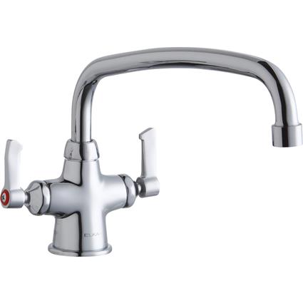 1 Hole Faucet w/12" Arc Tube Spout CR