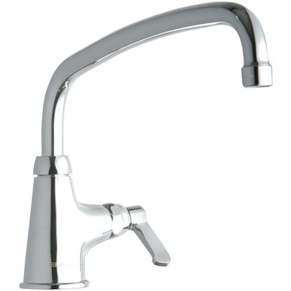 1 Hole Faucet w/12" Arc Tube Spout CR