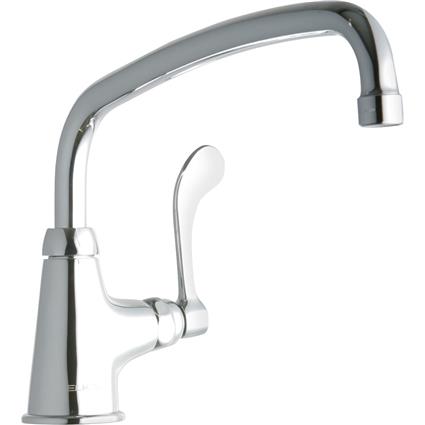 1 Hole Faucet w/12" Arc Tube Spout CR