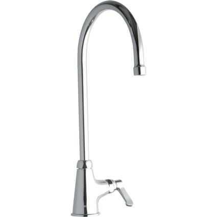 1 Hole Faucet 8" Gneck Spt 2" Handle CR
