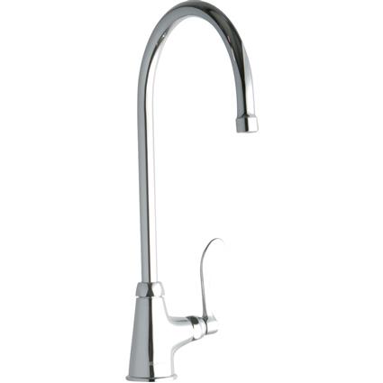 1 Hole Faucet 8" Gneck Spt 4" Handle CR