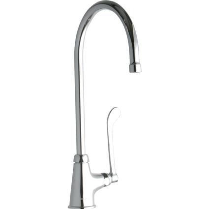 1 Hole Faucet 8" Gneck Spt 6" Handle CR