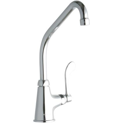 1 Hole Faucet 8" Arc Spout 4" Handle CR