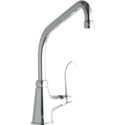 1 Hole Faucet w/10" High Arc Spout CR