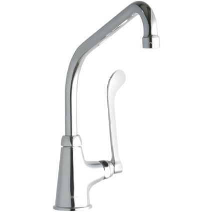 1 Hole Faucet w/10" High Arc Spout CR