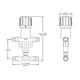Thermostatic Mixing Valve with Checks