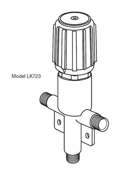 Thermostatic Mixing Valve with Checks