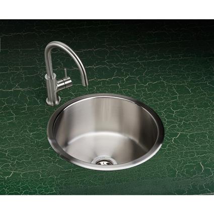 Single Hole Faucet Satin Stainless Steel