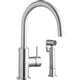 1 Hole Faucet Side Spray Satin SS