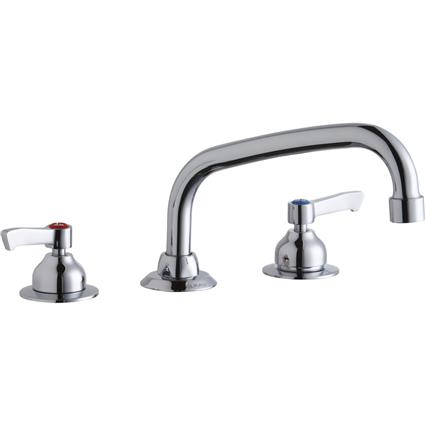 Concealed Deck Faucet 8" Arc Tube Spt CR