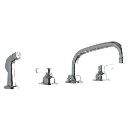 Faucet 8" Arc Tube Spout Side Spray CR