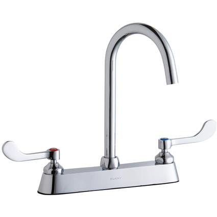 Faucet w/5" Gneck Spout 4" Handle CR