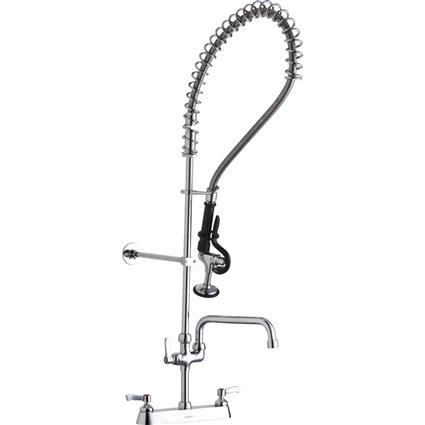 Faucet w/12" Arc Tube Spout 2" Handle