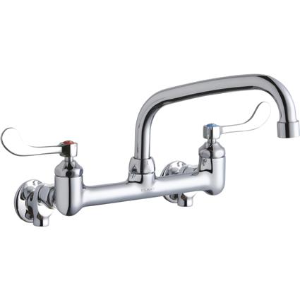 Wall Faucet 8" Arc Tube Spout 4" Handle