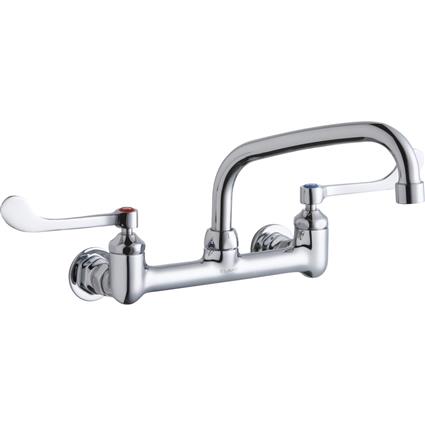 Wall Faucet 8" Arc Tube Spout 6" Handle