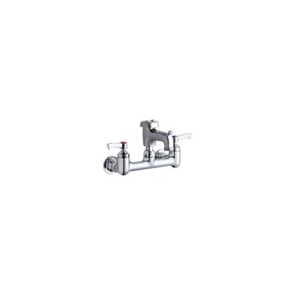 Wall Faucet 3" Bkt Hook Spt 2" Hndl s CR