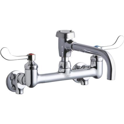Wall Faucet w/ 7" Vented Spout 4" Handle