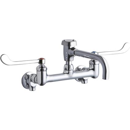 Wall Faucet w/ 7" Vented Spout 6" Handle