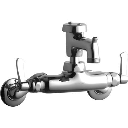 1 Hole Wall Faucet 3" Bkt Hook Spout CR