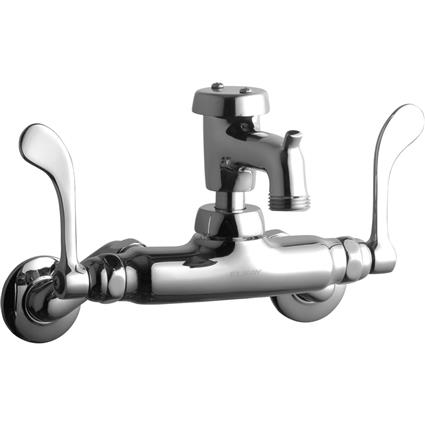 1 Hole Wall Faucet 3" Bkt Hook Spout CR