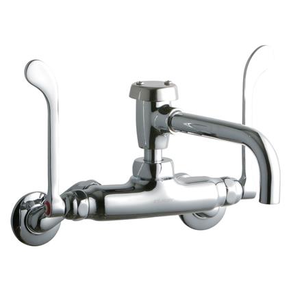 Wall Faucet w/ 7" Vented Spout 2in Inlet