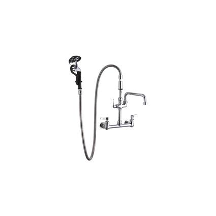 Wall Faucet w/ 10" Tube Spout 2" Handle
