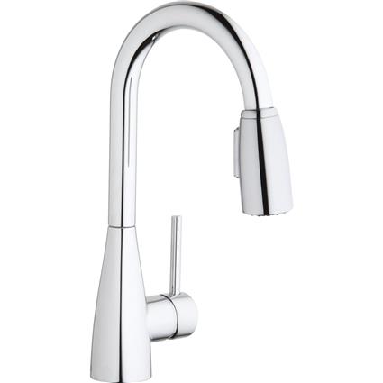 1 Hole Bar Faucet w/ Pull-down Spray CR