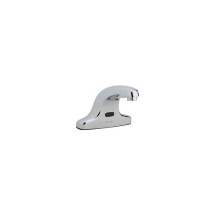 Battery Deck Faucet Cast Fixed Spout CR