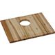 Hardwood 20-1/2" x 16-5/8" x 1"Cut Board