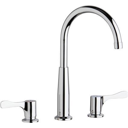 Mount Faucet with Gneck Spout + Stop CR