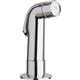 Faucet with Arc Spout Side Spray CR