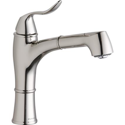 1 Hole Faucet with Pull-out Spray PN