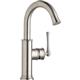 1 Hole Bar Faucet Lustrous Steel