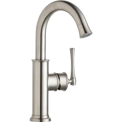 1 Hole Bar Faucet Lustrous Steel