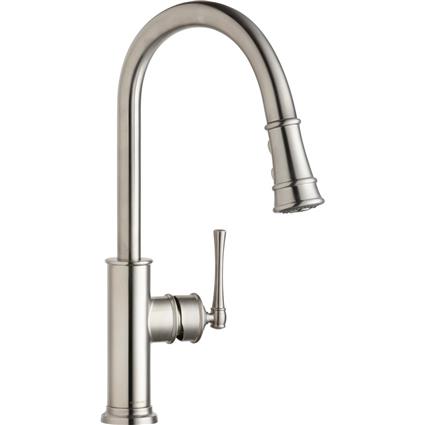 1 Hole Faucet with Pull-down Spray LS
