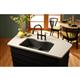 3 Hole Bridge Faucet Pull-down Spray AS
