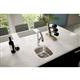 1 Hole Bar Faucet w/ Pull-down Spray CR