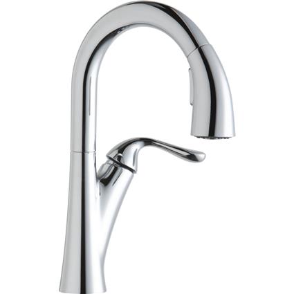 1 Hole Bar Faucet w/ Pull-down Spray CR