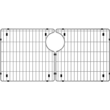 SS 14-7/16" x 29-15/16" x 1-1/4"Btm Grid