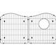 SS 27-9/16"x15-1/8"x1-1/4" Bottom Grid