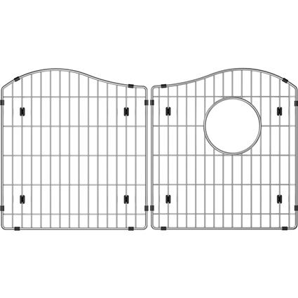 SS 27-9/16"x15-1/8"x1-1/4" Bottom Grid