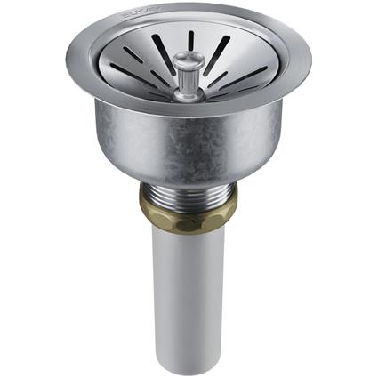 Quartz Perfect Drain Lustrous Steel