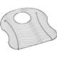 SS 14-5/8" x 16-1/8" x 1" Bottom Grid